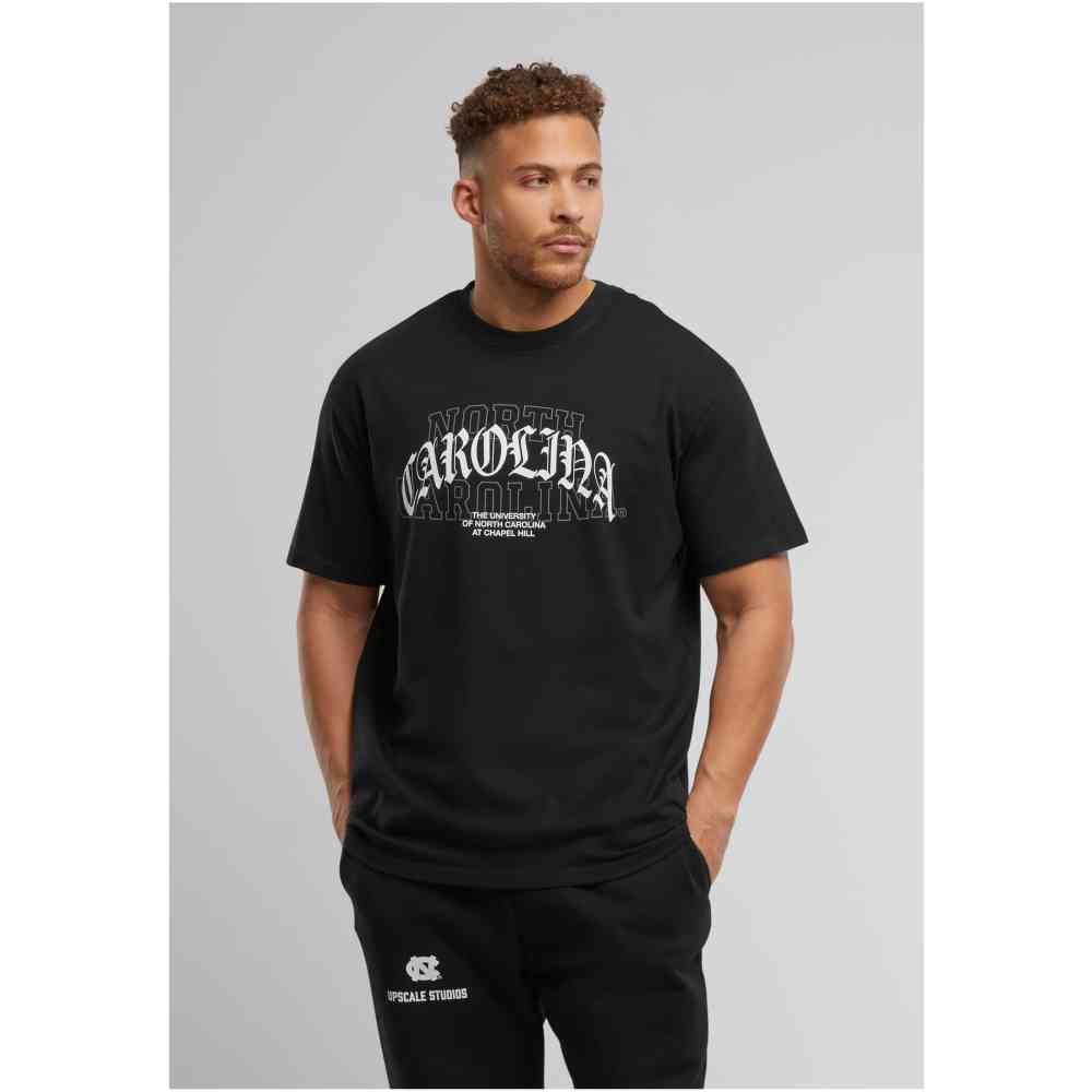 Mister Tee Upscale - North Carolina Laces Logo Oversize Tshirt Homme - Noir